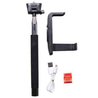 Tongsis KJ STAR Wireless Mobile Phone Monopod MultiSystem for Android and iOS - Z07-5 - Hitam