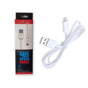 Advance Cable Save Charge and Speed Data for Xiomi Mi4i - Putih
