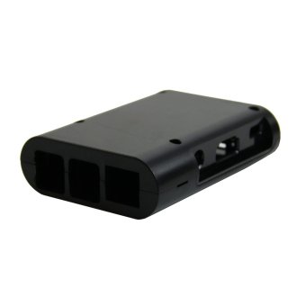 ABS Plastic Case Enclosure Raspberry Pi 2 Model B & Pi B+ with Screws Cover Shell (Black)