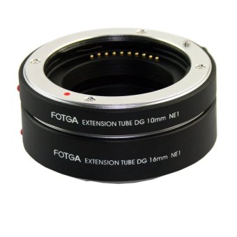 Fotga Auto Focus Macro Extension Tube for Sony NEX E Mount Camera (Black)