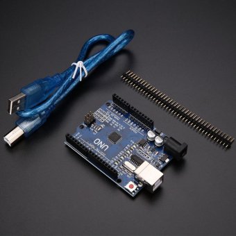Smart ATmega328 UNO R3 Development Board USB Cable Pin Kit For Arduino DIY - intl
