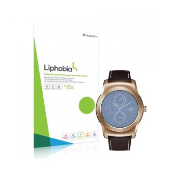 Liphobia LG Samrt Watch Urbane Hi Clear Clean screen protector shield guard anti-fingerprint 2PCS