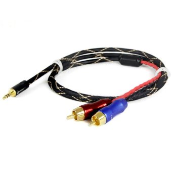 Hi fi ZY profesional 3,5 mm AV RCA kabel Audio USB palisil ZY-013 (1 m)