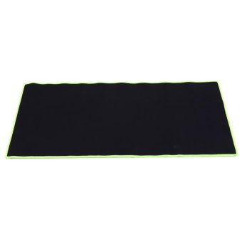 600*300MM Pro Large Gaming Mouse Pad Locking Edge Mouse Mat Mousepad Keyboard Mat Table Mat for PC Laptop Mouse(Green) - intl