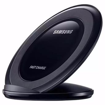 Samsung Wireless Pad Qi Charger Stand Portable Fast Charging Untuk Galaxy Note 5 / S7 S7 Edge / S6 S6 Edge - Hitam (Black)