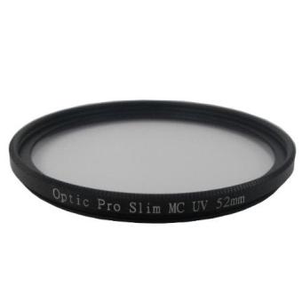 Optic Pro Slim Pro UV 52mm - Hitam