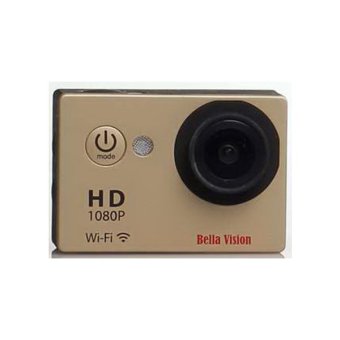 Bella Vision Action Camera BV S8 - Waterproof - Gold