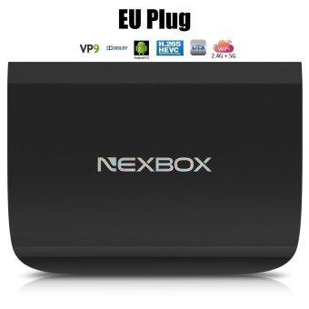EU PLUG NEXBOX A1 Amlogic S912 Octa Core Android 6.0 2.4G 5G Dual WiFi 4K x 2K Bluetooth 4.0 - intl