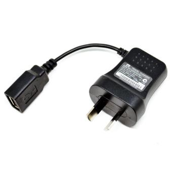 ZTE USB Travel Charger 5V 700mA Chinese 2 Pin Socket - Black