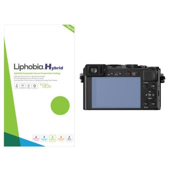 gilrajavy Liph.Harder Anti-Shock Panasonic Lumix DMC-LX100 camera screen protector 2P HD Clarity tempered Film