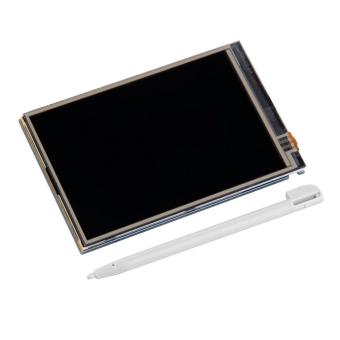 O 3.5 inci b/b + LCD Touch modul tampilan layar 320 x 480 untuk Raspberry Pi V3.0