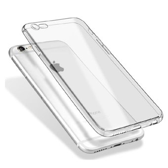 Eozy Silicone Rubber Shockproof Protective Case for iPhone6 6S (Clear)