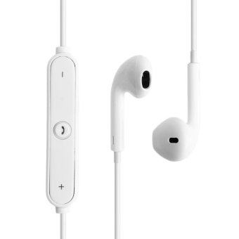 Comfkey Stereo Wireless Bluetooth Sports Earphone Headphone Headset With Mic for iPhone/Android (White) - intl