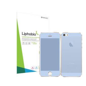 Gilrajavy Liphobia Screen Guard for iPhone 5/5S/5E 1PC HD Clear protector shield film anti-fingerprint