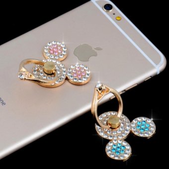 Promotion Smart Phone Accessories Universal 360°Rotation Lovely Bear Finger Ring Holder Phone Case - intl