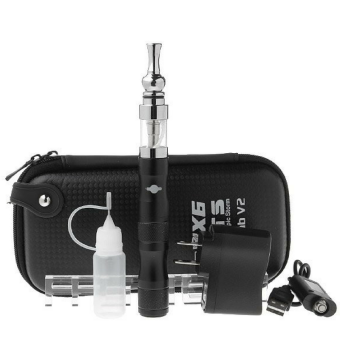 KIN Cloud Rookie Rokok Elektrik EGO X6 + Tas Peralatan Vape - Hitam
