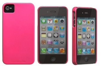 Case-Mate iPhone 4S Barely There - Electric Pink