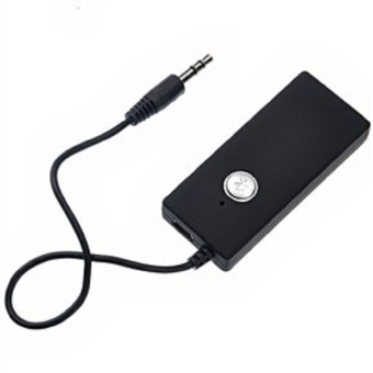 Universal Wireless Stereo Audio Receiver 3.5mm Bluetooth 2.0 - Black