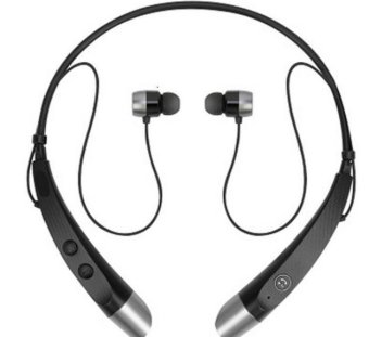 Headset Bluetooth HBS-500 Bluetooth Stereo Bluetooth Headset hbs500 Headset Tone Plus Nirkabel untuk iPhone Samsung Ponsel HTC HTC (Hitam) - intl