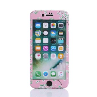 360 Full Body Coverage Protection Hard Slim Ultra-thin Hybrid Case Cover & Skin with Tempered Glass Screen Protector for Apple iPhone 7 - intl