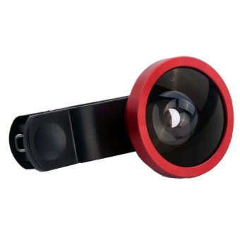Universal Clip Lens Superwide Slim 0.4X Merah