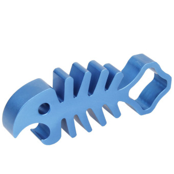 TMC Fishbone Style Aluminium Tighten Wrench Nut Spanner Thumb Screw Tool for GoPro Hero 4/3+/3/2/1 (Blue)