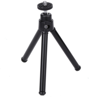 High Quality Universal Mini Tripod Stand for Digital Camera Webcam (Black) - intl