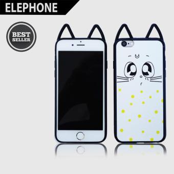 CASING COVER HP JELLY SOFTCASE WITH CAT EARS IPHONE 6/6S