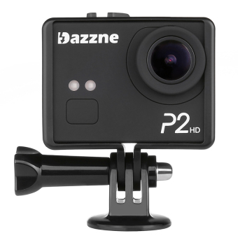 niceEshop Dazzne Sports Camera P2 2 Inch 3MP 1080P LCDScreenProfessional HD (Black) - Intl