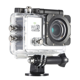 Full HD Wifi Action Sports Camera DV Cam 2.0�x9D LCD 12MP 1080P 30FPS4X Zoom 140 Degree Wide Lens Waterproof for Car DVR FPV PC CameraDiving Bicycle Outdoor Activity