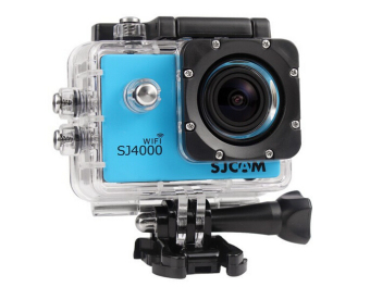 SJCAM Origional SJ4000 WiFi Waterproof Action Camcorders 12MP 1080P Full HD Sport DV (Blue)