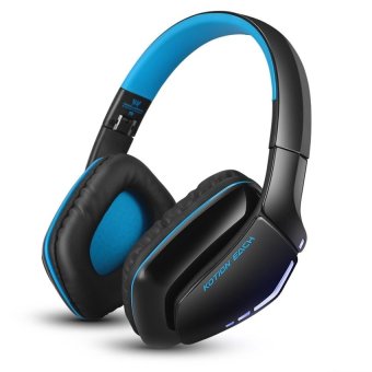 KOTION EACH B3506 Wired Wireless Headset Bluetooth 4.1 ProfessionalGaming Headphones with Led Light (Blue) - intl