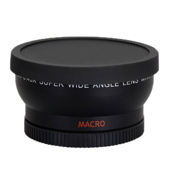 niceEshop 58MM 0.45x Fisheye Wide Angle Macro Lens for Nikon(Black)