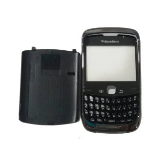 OEM Housing Depan Belakang BlackBerry Gemini Curve 3G 9300 - Hitam
