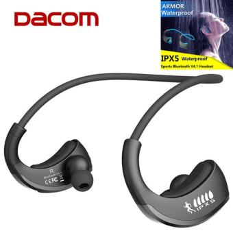 China Brand Headphone Dacom Armor G06 Bluetooth V4.1 Wireless Earphone IPX5 Waterproof Sports Headset Anti-sweat Ear-hook Running Headphone with Mic - intl