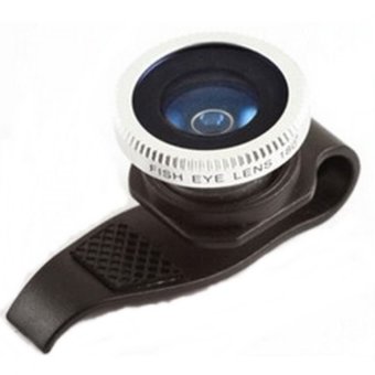 Fish Eye Lesung Clip Filter Lens No 7 for iPhone - LX-P007 - Hitam