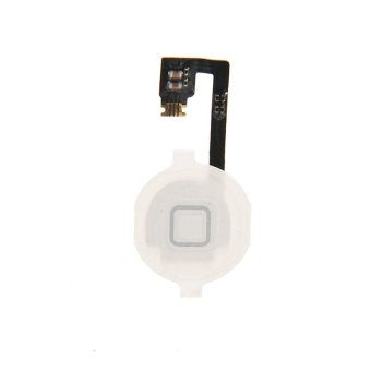 HomeGarden Hot Replacement Home Button Key With Repair Part Flex Cable For iphone 4G