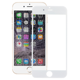 iPartsBuy Front Screen Outer Glass Lens for iPhone 6 (White)