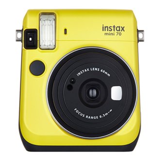 Fujifilm Kamera Polaroid Instax Mini 70 -Kuning .