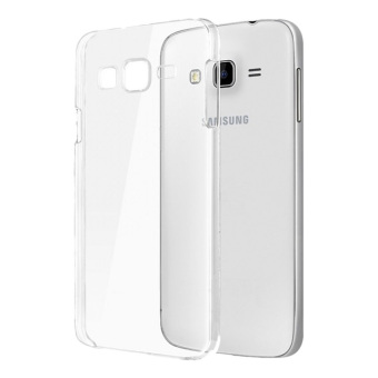 Samsung Galaxy Ultrathin Softcase Untuk Samsung G530 Case Lentur Transparan Silicon Casing Cover - Putih Clear