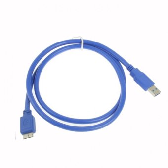Micro USB 3.0 B Data Cable 10 Pin - 1m - Biru