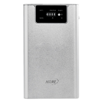 Hame F1 - 3G Mobile Power Router + Power Bank - 7800 mAh - Silver