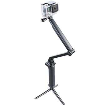 OEM 3-Way Adjustable Bracket Extendable Arm Action Camera Mount For GoPro Hero