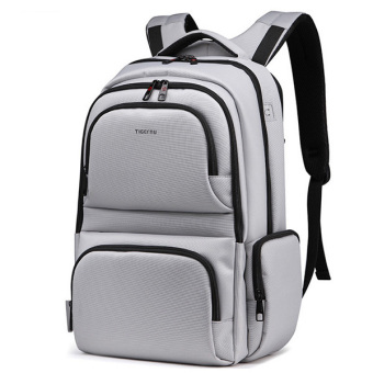 Bluesky Laptop Backpack, Unisex Water Resistant Slim Business Laptop Tablet Backpack KnapSack with Ipad/Surface Pocket Fits Macbook Pro/Most 15.6-Inch Laptops, Silver (Intl)