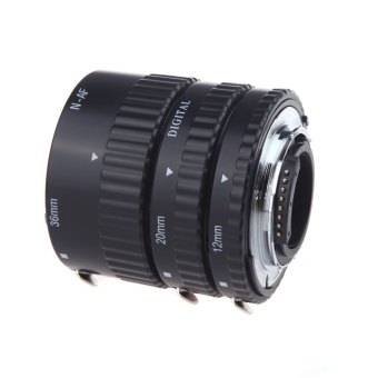 Ansee 12mm 20mm 36mm Auto Focus Macro Extension Tube Set for Nikon SLR Cameras / Nikkor AF AF-S D G / VR Lens Series