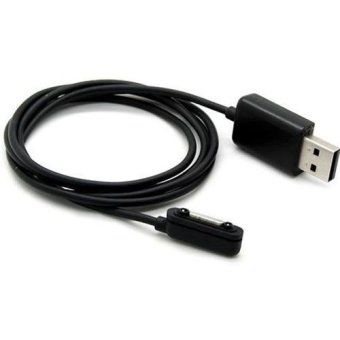 Sony USB Charging Cable Magnetic Charger Charging For Sony Xperia Z1 Z2 Z3 Compact - Hitam/Black