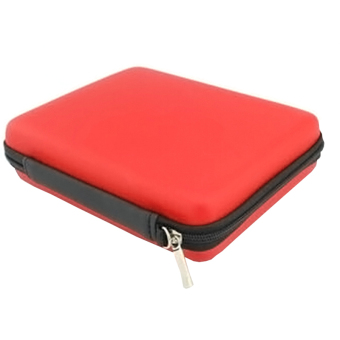 Cocotina Portable Gaming Accessories Hard Zipper Storage Case Protective Bag Pouch Sleeve – Red