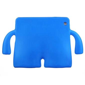Portable Multi-functional Kids Thick Foam EVA Protective Cover Mini Anti-drop Flat Bracket for Samsung tab 3/4 10.1'(Blue) - intl