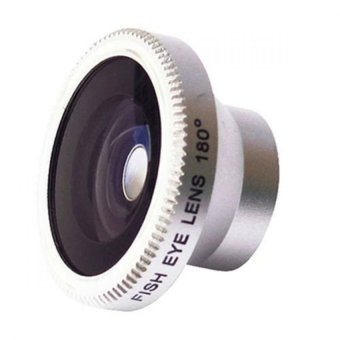 Blz Fisheye Magnetic Wide Angle Lens 180 Degree - Silver