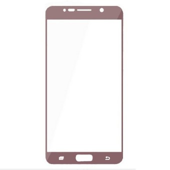 joyliveCY Tempered Glass Screen Protector for Samsung Galaxy Note 5 (Rose Gold)